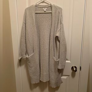 Old Navy Cardigan, open front, long with pockets